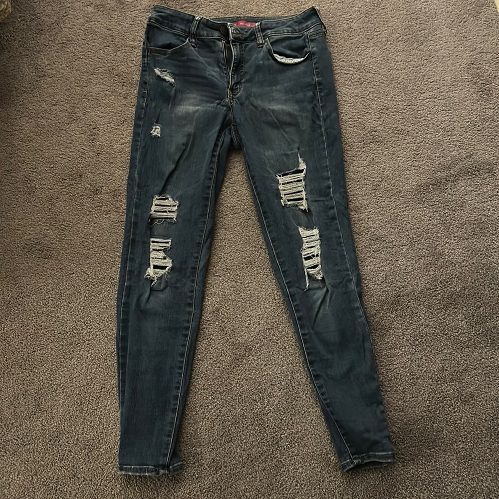 SO Low Rise Ankle Jeggings